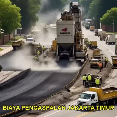 Biaya Pengaspalan Terbaik di Jakarta Timur 2023